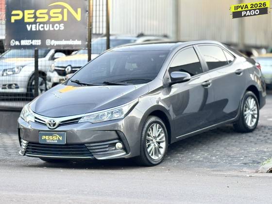 TOYOTA COROLLA 1.8 GLI UPPER 16V FLEX 4P AUTOMÁTICO TOYOTA COROLLA 1.8 GLI UPPER 16V FLEX 4P AUTOMÁTICO